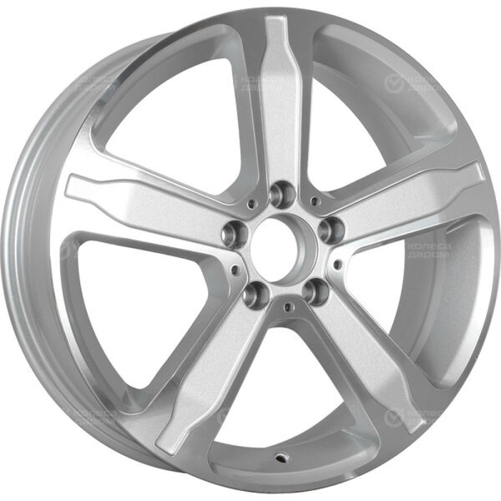 Колесный диск Replay VV246 6.5xR17 5x112 ET41 DIA57.1 серебристый, с полированной лицевой поверхностью