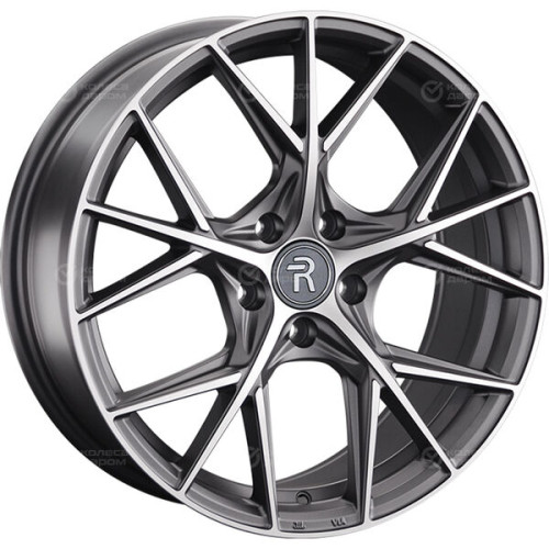 Колесный диск Replay LX200 8xR18 5x114.3 ET30 DIA60.1 темно-серый матовый ,частично полированный