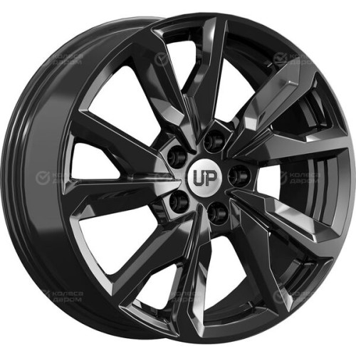 Колесный диск WUP Up114 7xR17 5x112 ET40 DIA57.1 черный глянцевый