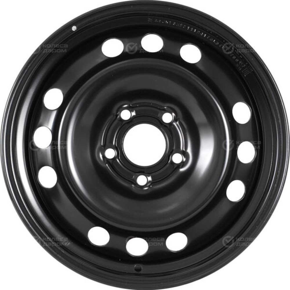 Колесный диск Евразиа ТАПО 75L37F Евразиа ТАПО 6.5xR16 5x110 ET37 DIA65 черный