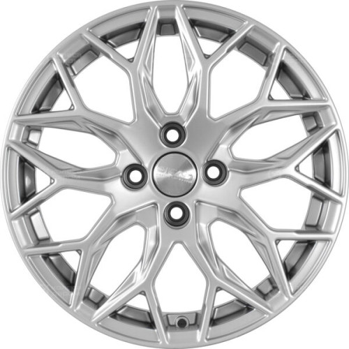 Колесный диск СКАД Фабиан 6xR16 4x100 ET41 DIA60.1 серебристый