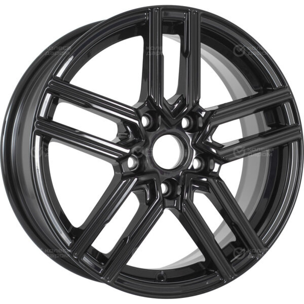 Колесный диск WUP Up113 6.5xR16 5x112 ET46 DIA57.1 черный глянцевый