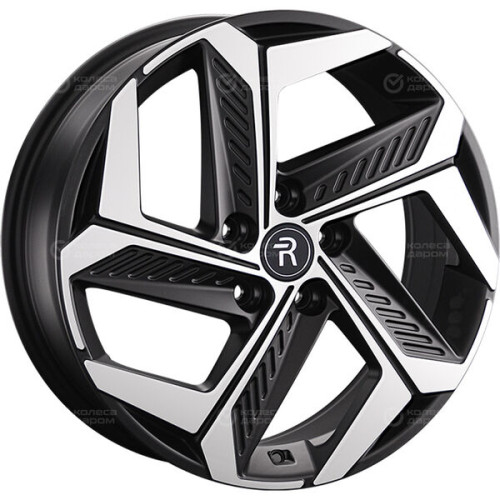 Колесный диск Replay HND352 7.5xR19 5x114.3 ET49.5 DIA67.1 черный матовый полностью полированный