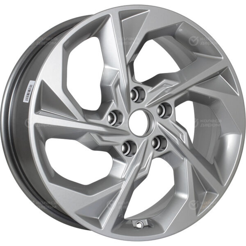 Колесный диск СКАД KL-366 7xR17 5x112 ET45 DIA57.1 серебристый