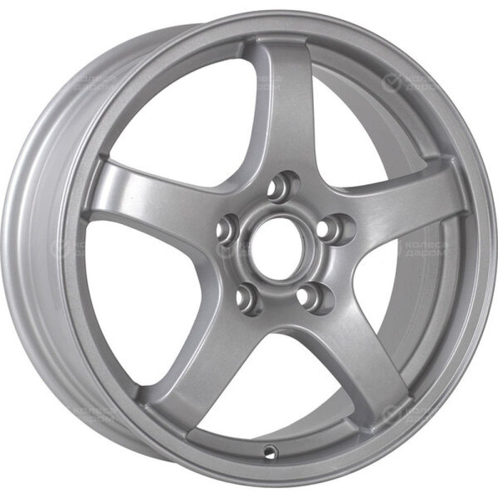 Колесный диск CrossStreet CR14 6xR15 4x100 ET46 DIA54.1 серебристый