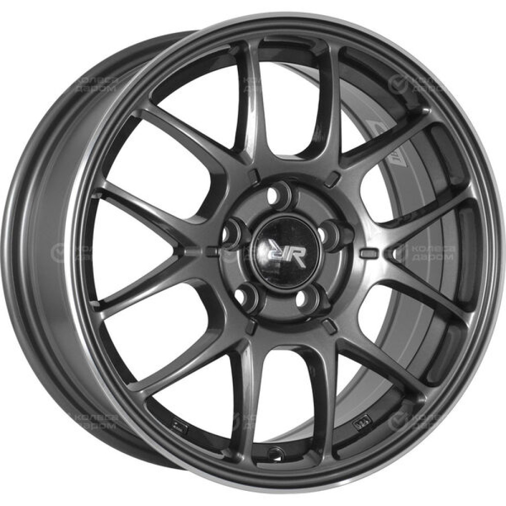 Колесный диск Race Ready CSSD2795 6xR14 4x98 ET35 DIA58.6 насыщенный темно-серебристый с полированным ободом