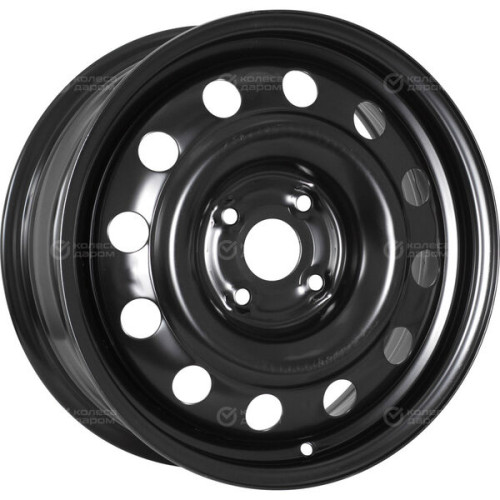 Колесный диск ТЗСК Тольятти Huyndai Solaris/Kia Rio 6xR15 4x100 ET48 DIA54.1 черный