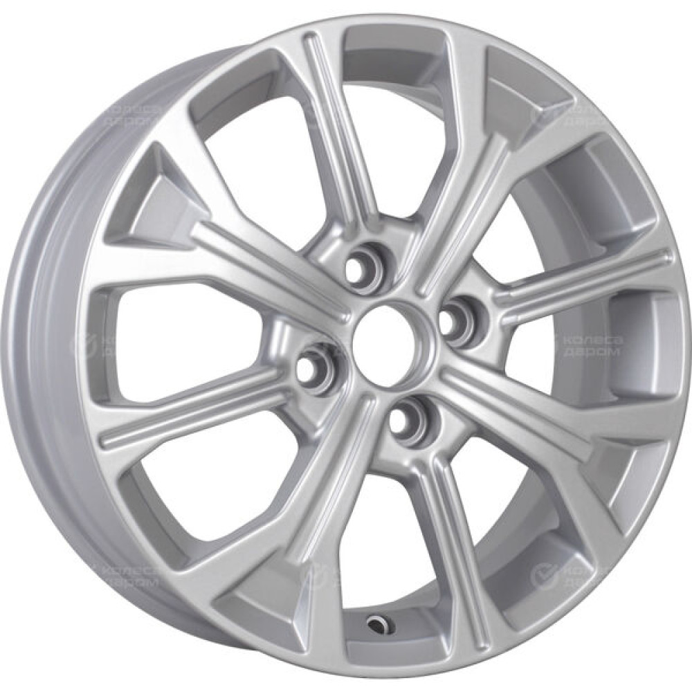 Колесный диск KDW KD1549 (ZV 15_Vesta) 6xR15 4x100 ET50 DIA60.1 серебристый