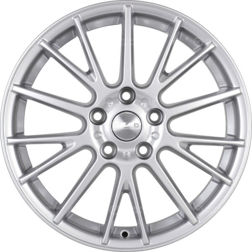 Колесный диск СКАД Дубай 6.5xR17 5x112 ET50 DIA57.1 серебристый