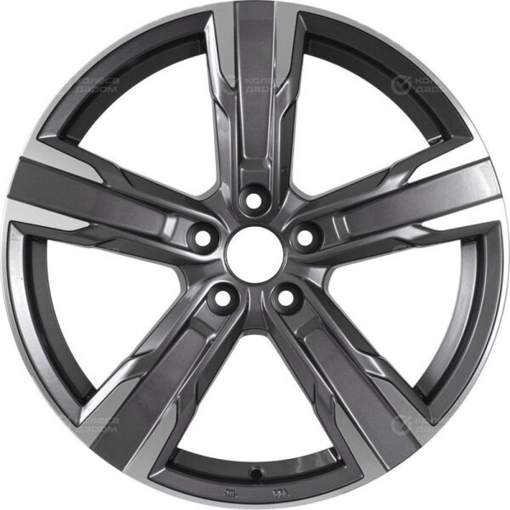 Колесный диск Replay CHR106 7.5xR18 5x108 ET47 DIA60.1 насыщенный темно-серый полностью полированный