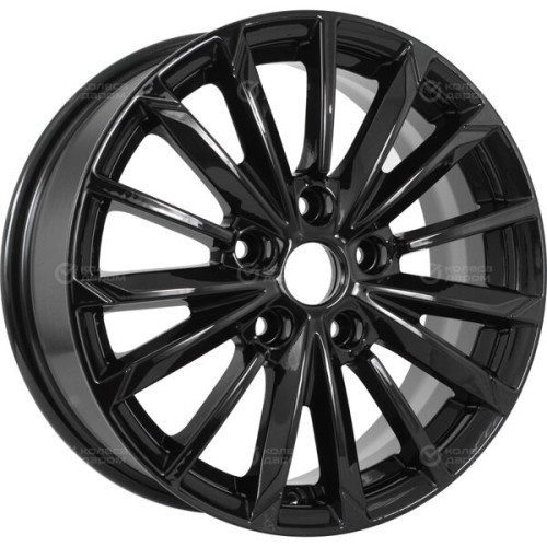 Колесный диск KHOMEN KHW1611 (ZV 16_Sonata) 6.5xR16 5x114.3 ET43 DIA67.1 черный глянцевый