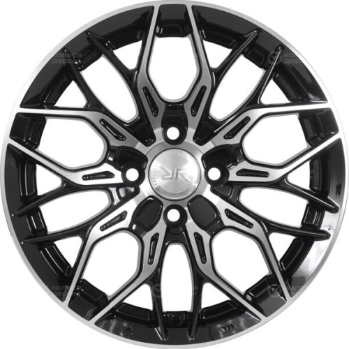Колесный диск Race Ready CSSD2853 6xR14 4x100 ET35 DIA60.1 черный глянцевый с проточкой
