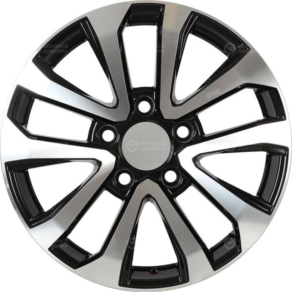 Колесный диск Replay TY236 8xR18 5x150 ET56 DIA110.1 черный полностью полированный