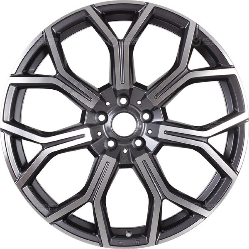 Колесный диск Replay B238 9.5xR21 5x112 ET37 DIA66.6 насыщенный темно-серый полностью полированный