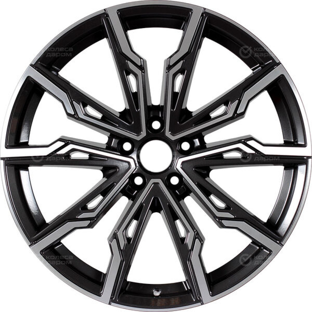 Колесный диск Replay A249 8.5xR20 5x112 ET28 DIA66.6 черный полностью полированный