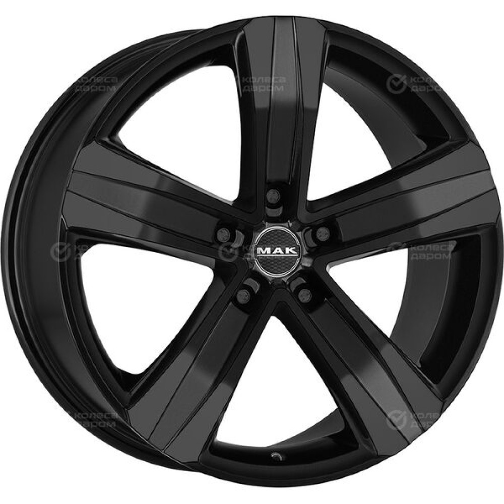 Колесный диск MAK Stone 5 3 6.5xR16 5x160 ET60 DIA65.1 чёрный глянцевый