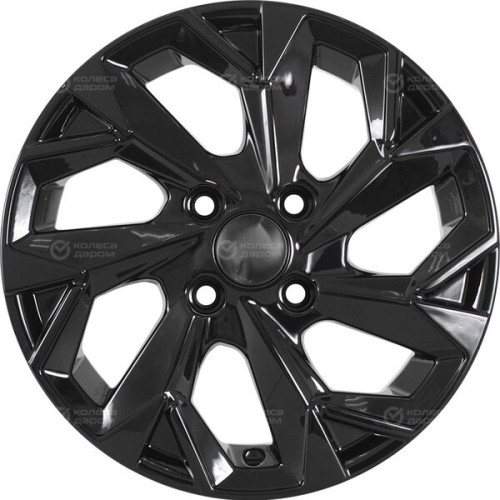 Колесный диск Carwel Вага 1402 5.5xR14 4x100 ET43 DIA60.1 черный