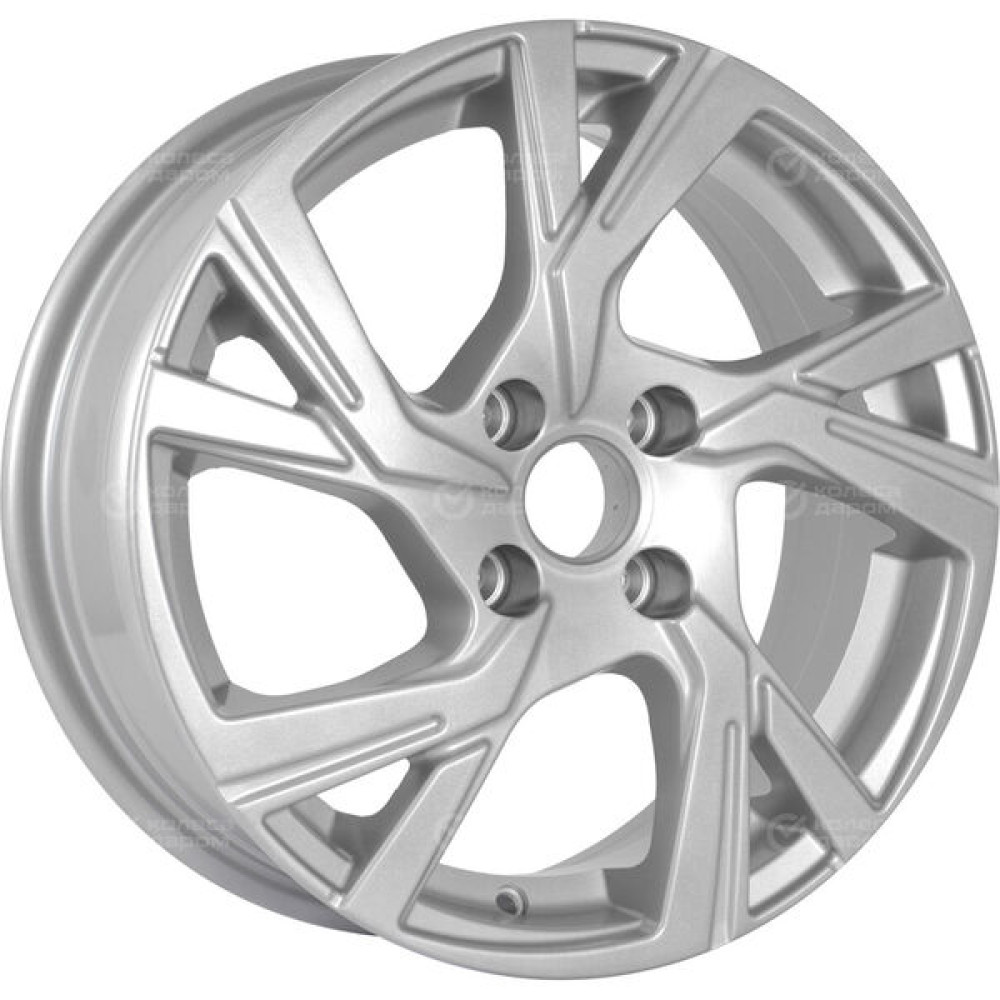 Колесный диск RST R075 6xR15 4x100 ET46 DIA54.1 серебристый