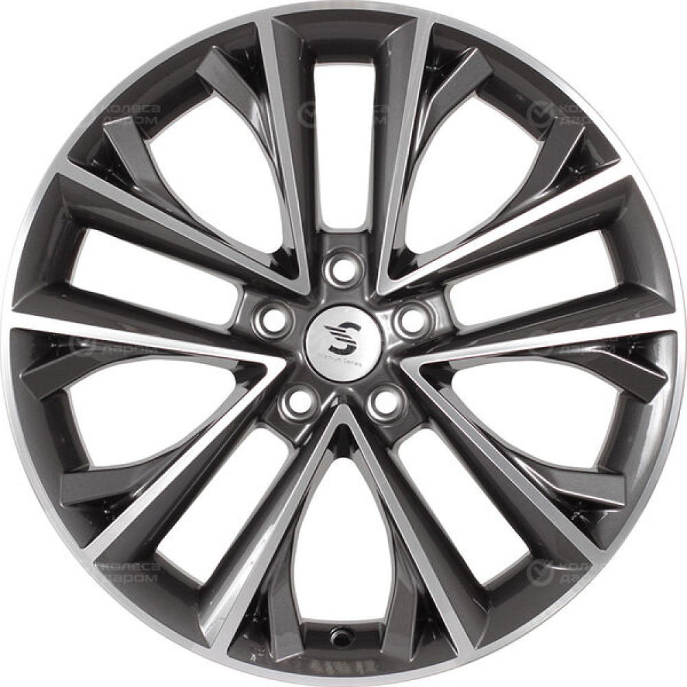 Колесный диск СКАД Premium Series КР012 (18_Atlas Pro) 7xR18 5x114.3 ET45 DIA60.1 светло-серый зеркальный