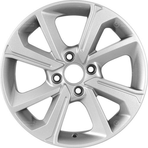 Колесный диск Carwel Пено 139 6xR15 4x100 ET46 DIA54.1 серебристый металлик