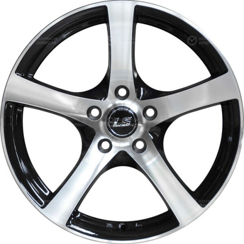 Колесный диск LS LS 357 7xR17 4x98 ET28 DIA58.6 черный полностью полированный
