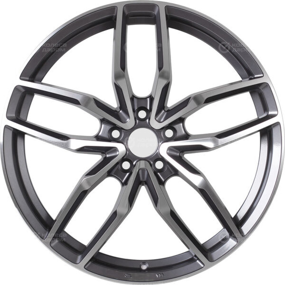 Колесный диск Replay V102 9xR20 5x108 ET38.5 DIA63.3 насыщенный темно-серый полностью полированный