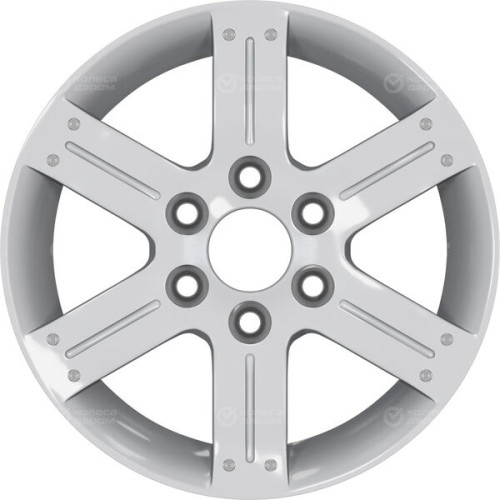 Колесный диск Replay MI34 8.5xR20 6x139.7 ET38 DIA67.1 серебристый