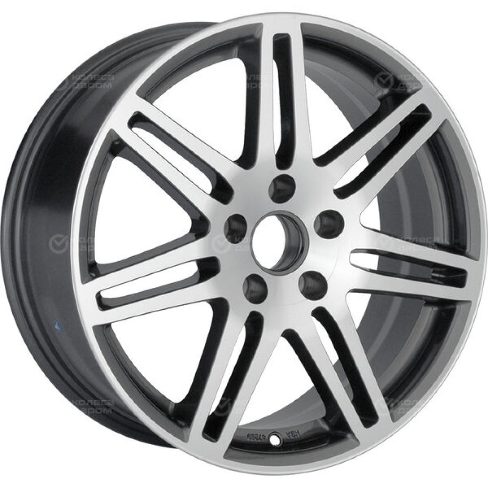 Колесный диск Replay A25 8xR18 5x112 ET39 DIA66.6 насыщенный темно-серый полностью полированный