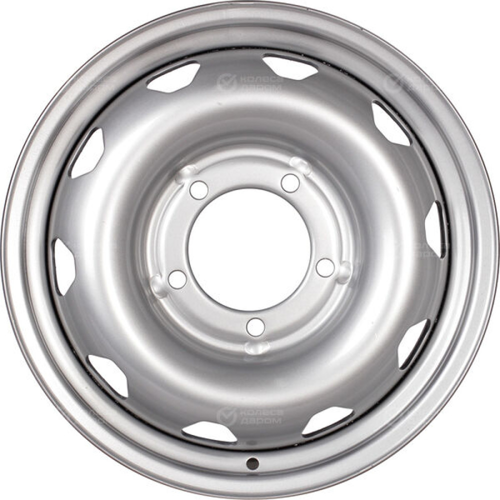 Колесный диск ТЗСК Тольятти УАЗ Patriot, Hunter 6.5xR16 5x139.7 ET40 DIA108.5 серебристый