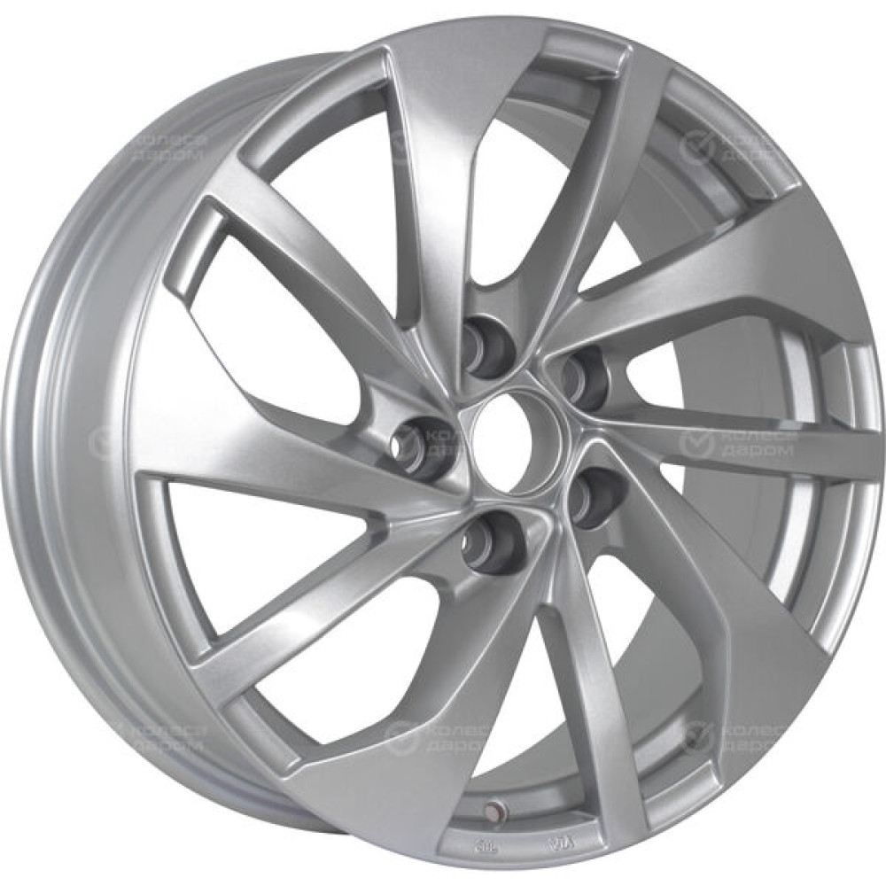 Колесный диск Replay NS206 7xR17 5x114.3 ET45 DIA66.1 серебристый