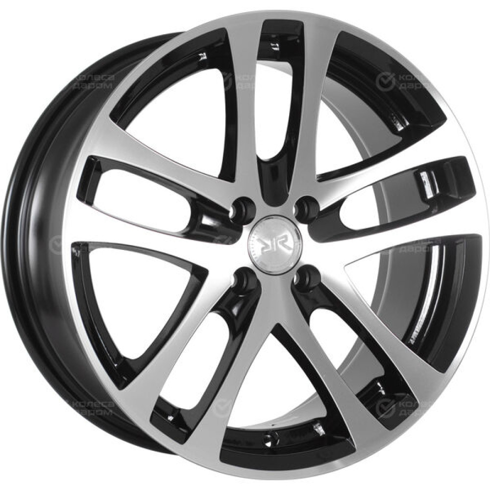 Колесный диск Race Ready CSS266 7.5xR17 4x98 ET28 DIA58.6 черный глянцевый с проточкой