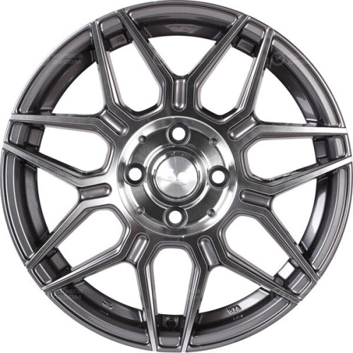 Колесный диск LS LS 785 6.5xR15 5x100 ET38 DIA57.1 насыщенный темно-серый полностью полированный