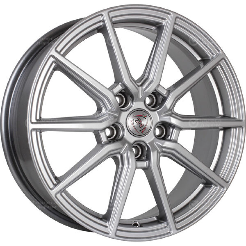 Колесный диск NZ R-03 6.5xR16 5x114.3 ET38 DIA67.1 насыщенный серебристый