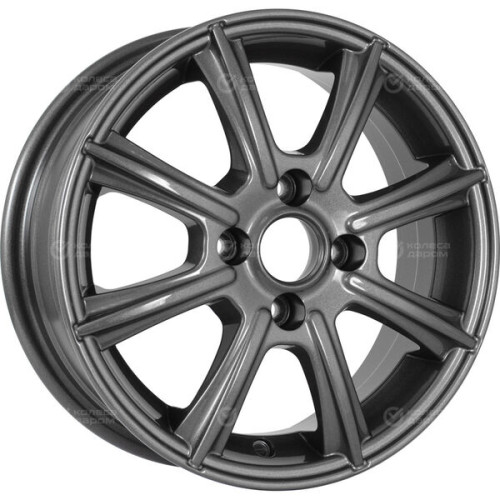 Колесный диск СКАД Монако 5.5xR14 4x100 ET43 DIA67.1 темно-серый цвет с перламутровыми оттенками