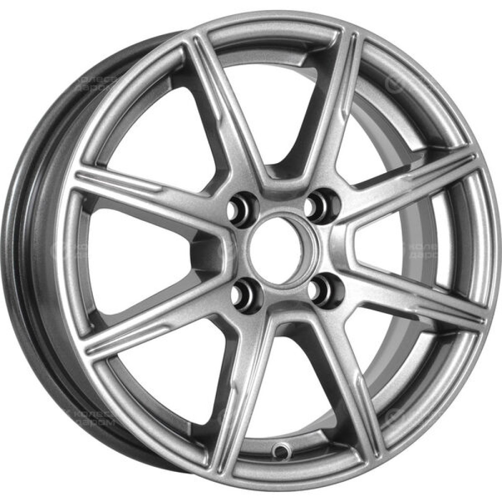 Колесный диск iFree Майами лайт 5.5xR14 4x100 ET40 DIA60.1 насыщенный тёмно-серебристый
