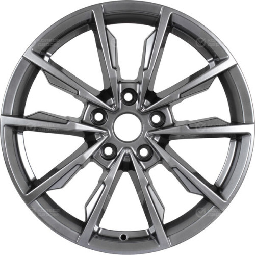 Колесный диск КиК Меренге 7.5xR17 5x114.3 ET40 DIA67.1 темно-серебристый