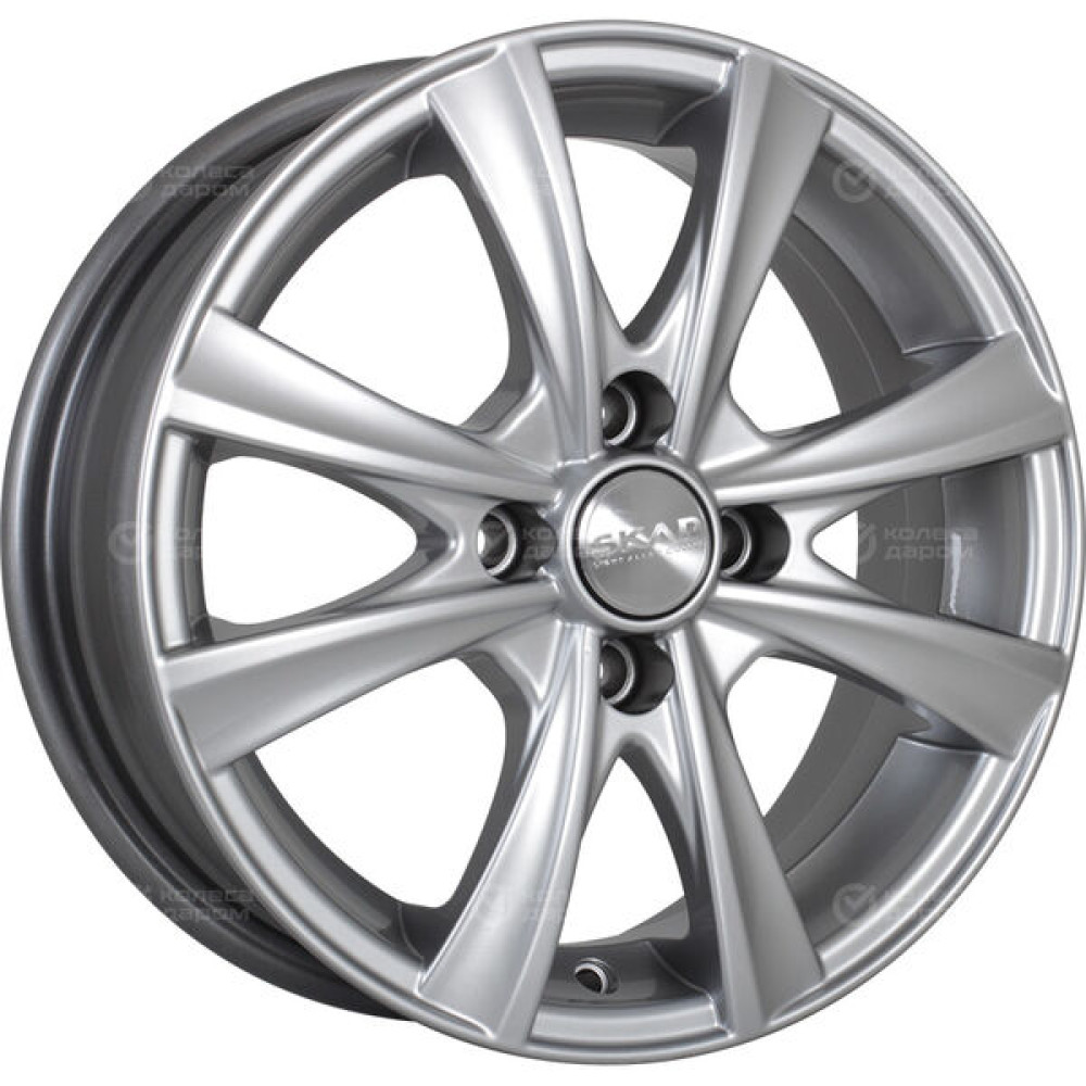 Колесный диск СКАД Мальта 6xR15 4x100 ET50 DIA60.1 серебристый