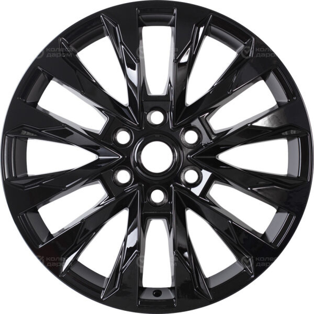 Колесный диск KHOMEN KHW2010 (Nissan Patrol) 8xR20 6x139.7 ET35 DIA78.1 чёрный