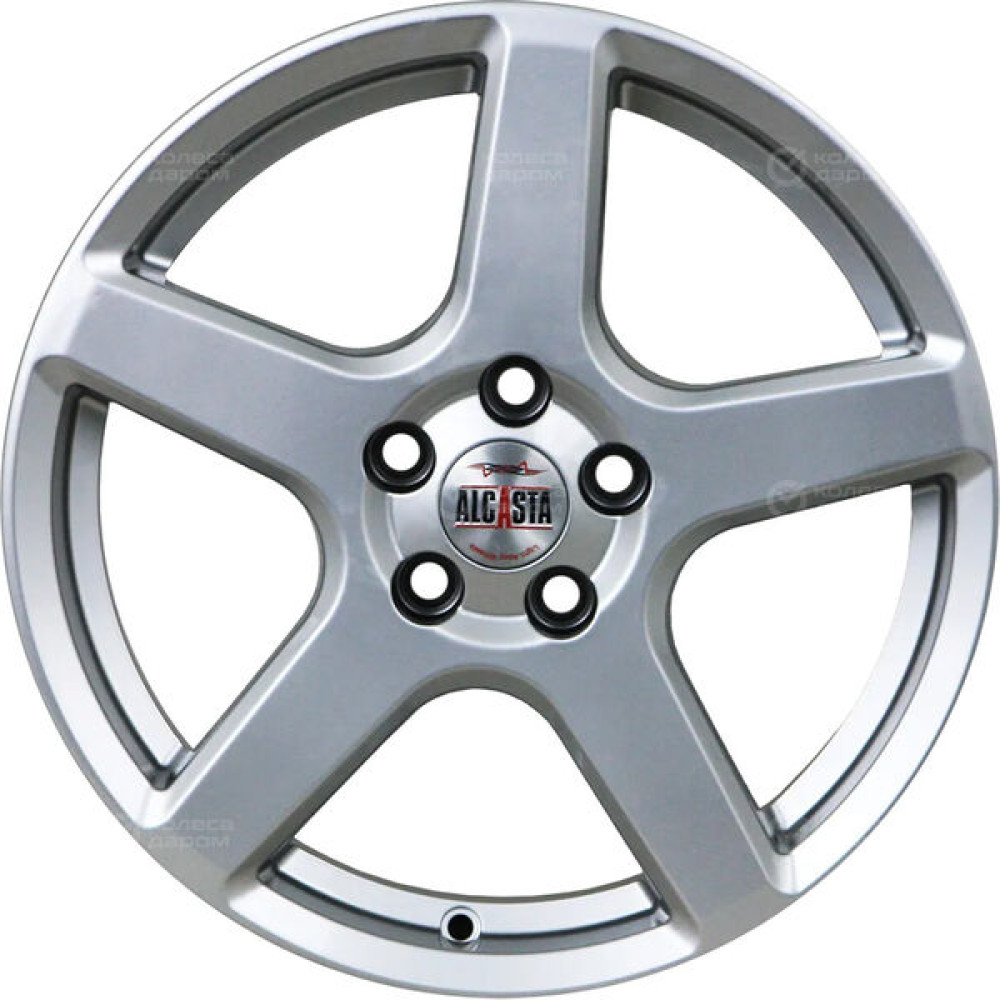 Колесный диск Alcasta M62 6.5xR16 5x114.3 ET40 DIA66.1 насыщенный серебристый