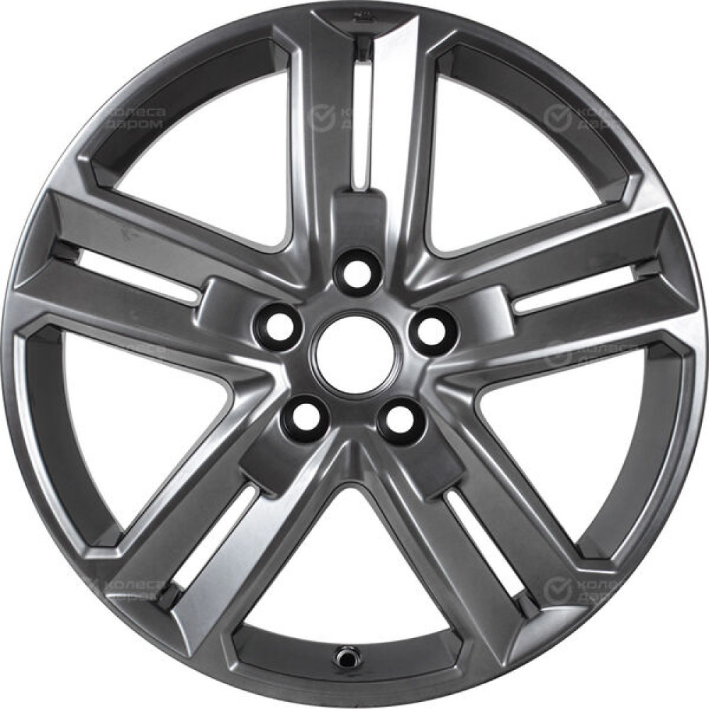 Колесный диск КиК Backfire 8xR18 5x114.3 ET45 DIA66.1 темно-серебристый