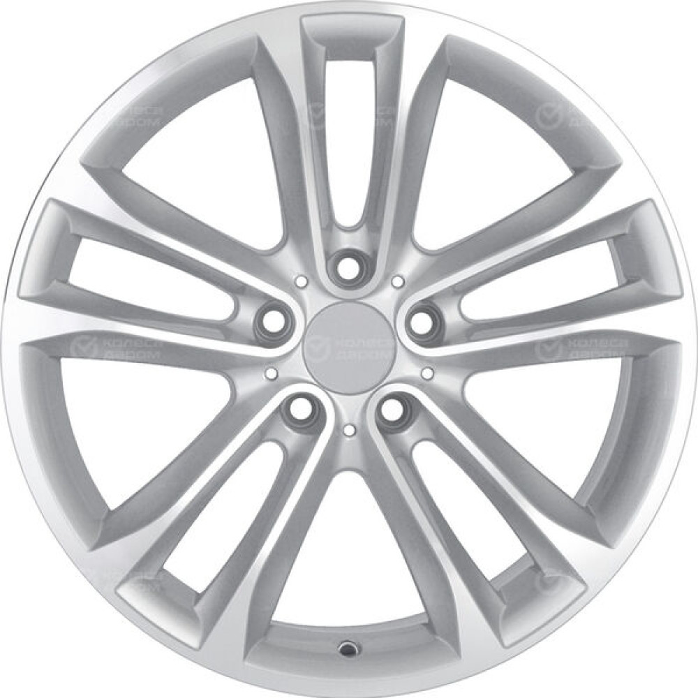 Колесный диск Replay B162 10xR19 5x120 ET53 DIA74.1 серебристый полированный