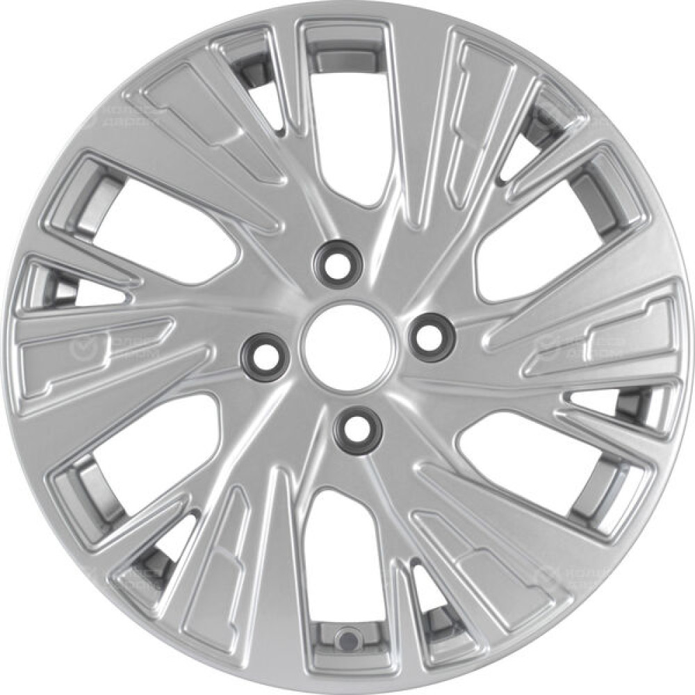Колесный диск KDW KD1580 6xR15 4x100 ET46 DIA54.1 серебристый
