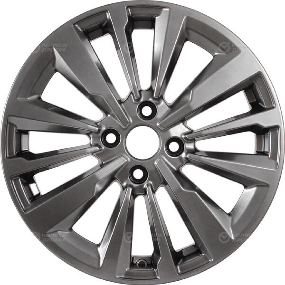 Колесный диск КиК Эрман 6.5xR16 4x100 ET50 DIA60.1 темно-серебристый