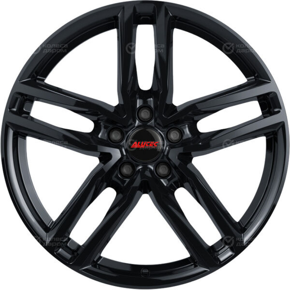 Колесный диск Alutec Ikenu 8xR19 5x112 ET20 DIA66.5 черный глянцевый