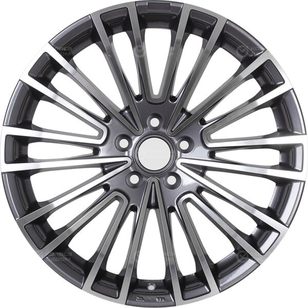 Колесный диск Replay A123 8.5xR19 5x112 ET28 DIA66.6 насыщенный темно-серый полностью полированный