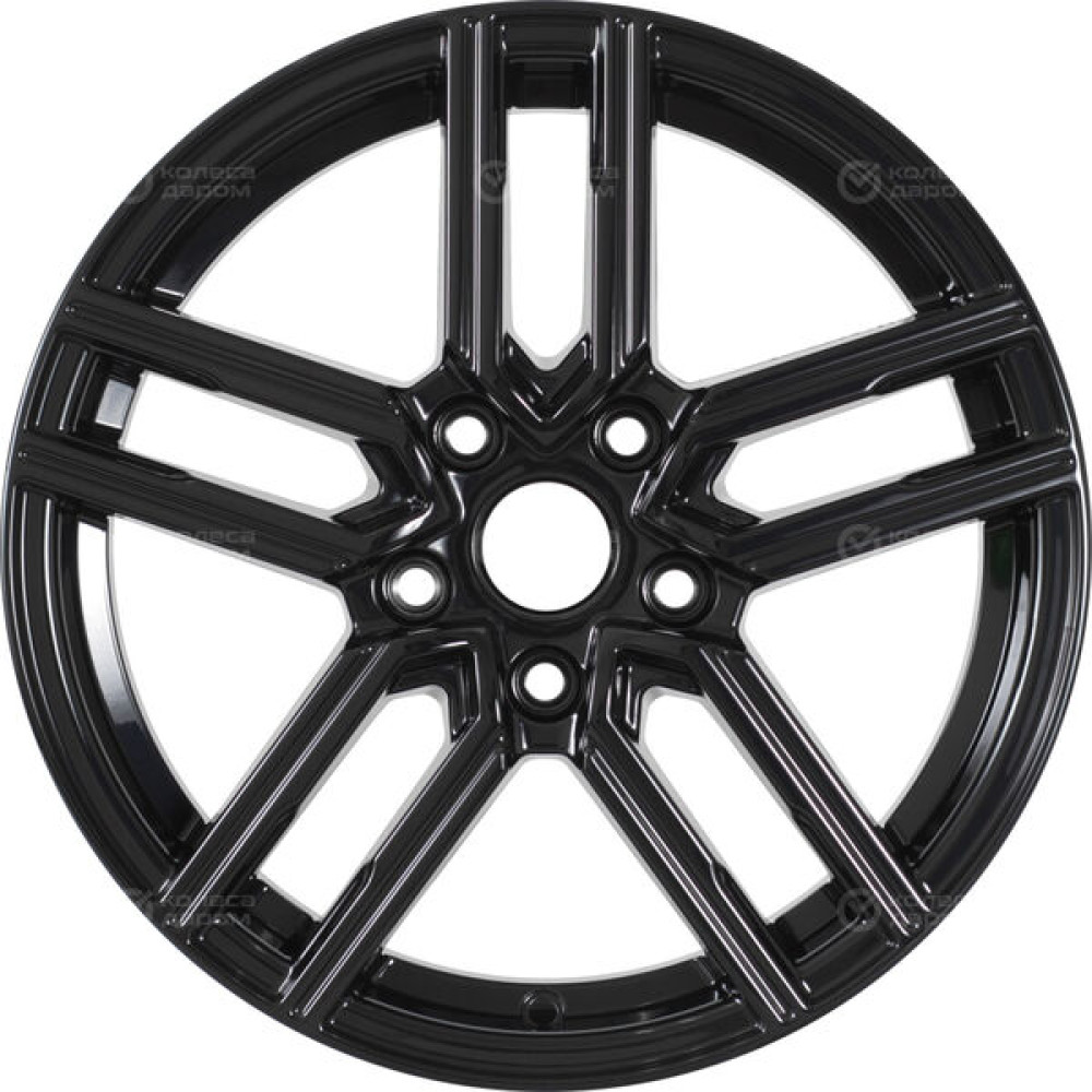 Колесный диск WUP Up113 6.5xR16 5x105 ET38 DIA56.6 черный глянцевый