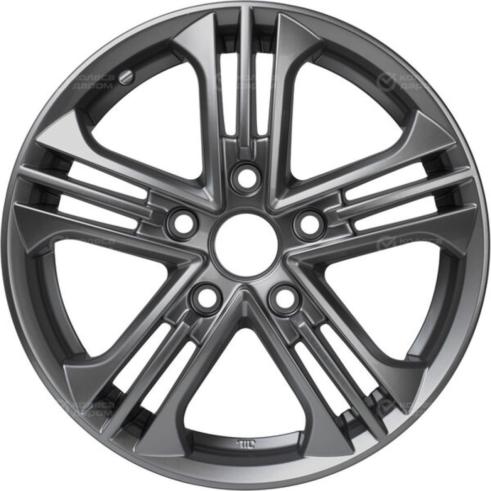 Колесный диск КиК Trinity-оригинал 6xR15 5x114.3 ET44 DIA67.1 темно-серебристый