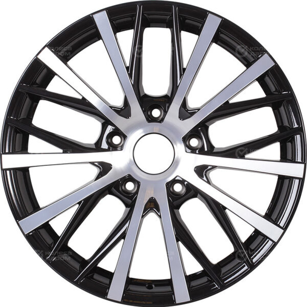 Колесный диск NEO 204 9xR20 5x150 ET45 DIA110.1 глянцевый черный с полированной лицевой частью
