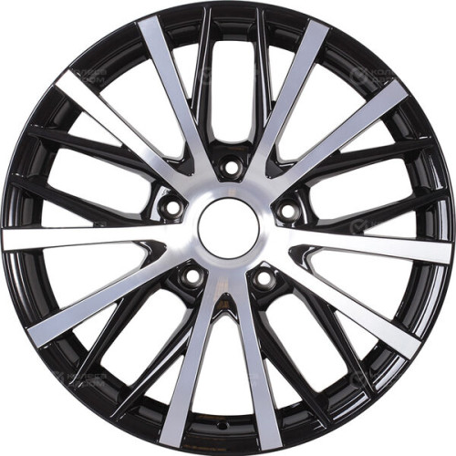 Колесный диск NEO 204 9xR20 5x150 ET45 DIA110.1 глянцевый черный с полированной лицевой частью