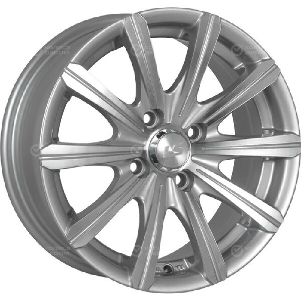 Колесный диск LS LS 391 7.5xR17 5x114.3 ET45 DIA73.1 серебристый полированный